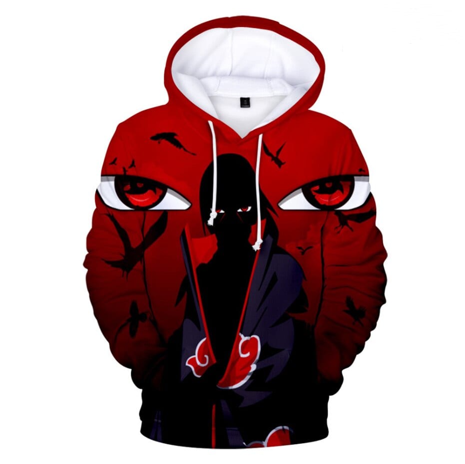 Sudadera Naruto Itachi Mangekyou Sharingan Sudadera Naruto Itachi Mangekyou Sharingan