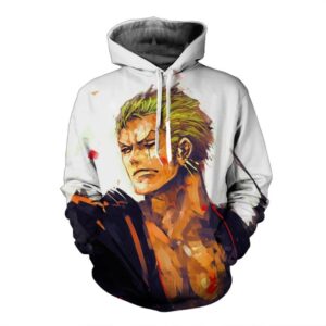Sudadera One Piece Zoro Art