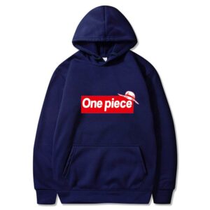 Sudadera One Piece Azul Medianoche