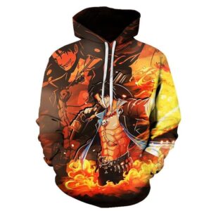 Sudadera One Piece Ace Weapon
