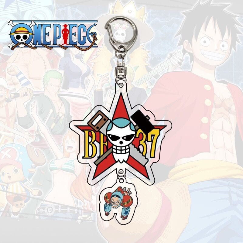 Llavero One Piece Jolly Roger Franky Llavero One Piece Jolly Roger Franky