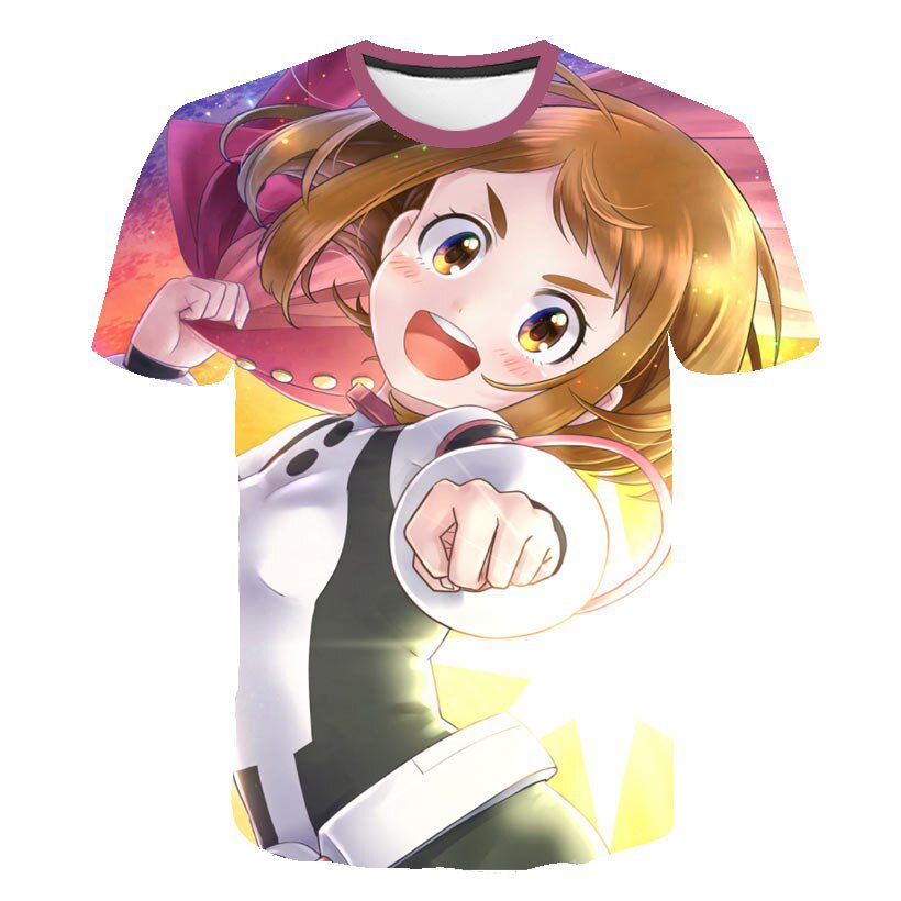Camiseta My Hero Academia Ochako Uraraka Camiseta My Hero Academia Ochako Uraraka