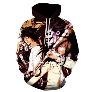 Sudadera Death Note Protagonistas principales