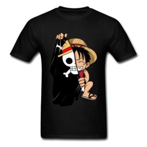 Camiseta One Piece Bandera Pirata Luffy