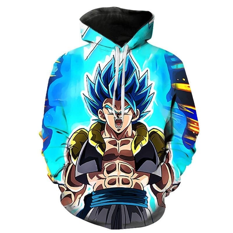 Dragon Ball Super Sudadera Gogeta SSJ Azul Dragon Ball Super Sudadera Gogeta SSJ Azul