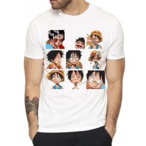 Camiseta One Piece Luffy Face