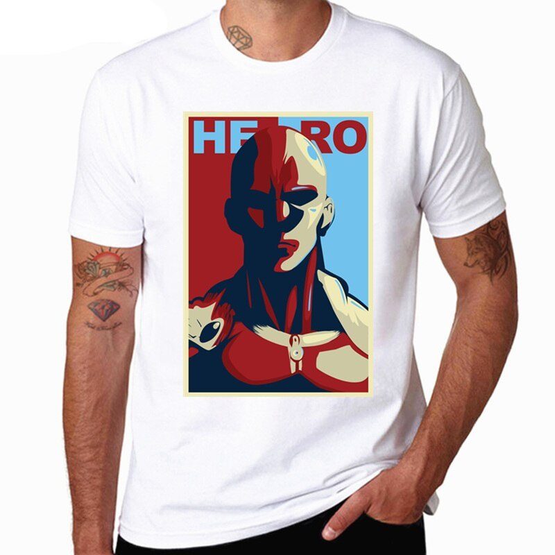 Camiseta One Punch Man Full Power Camiseta One Punch Man Full Power