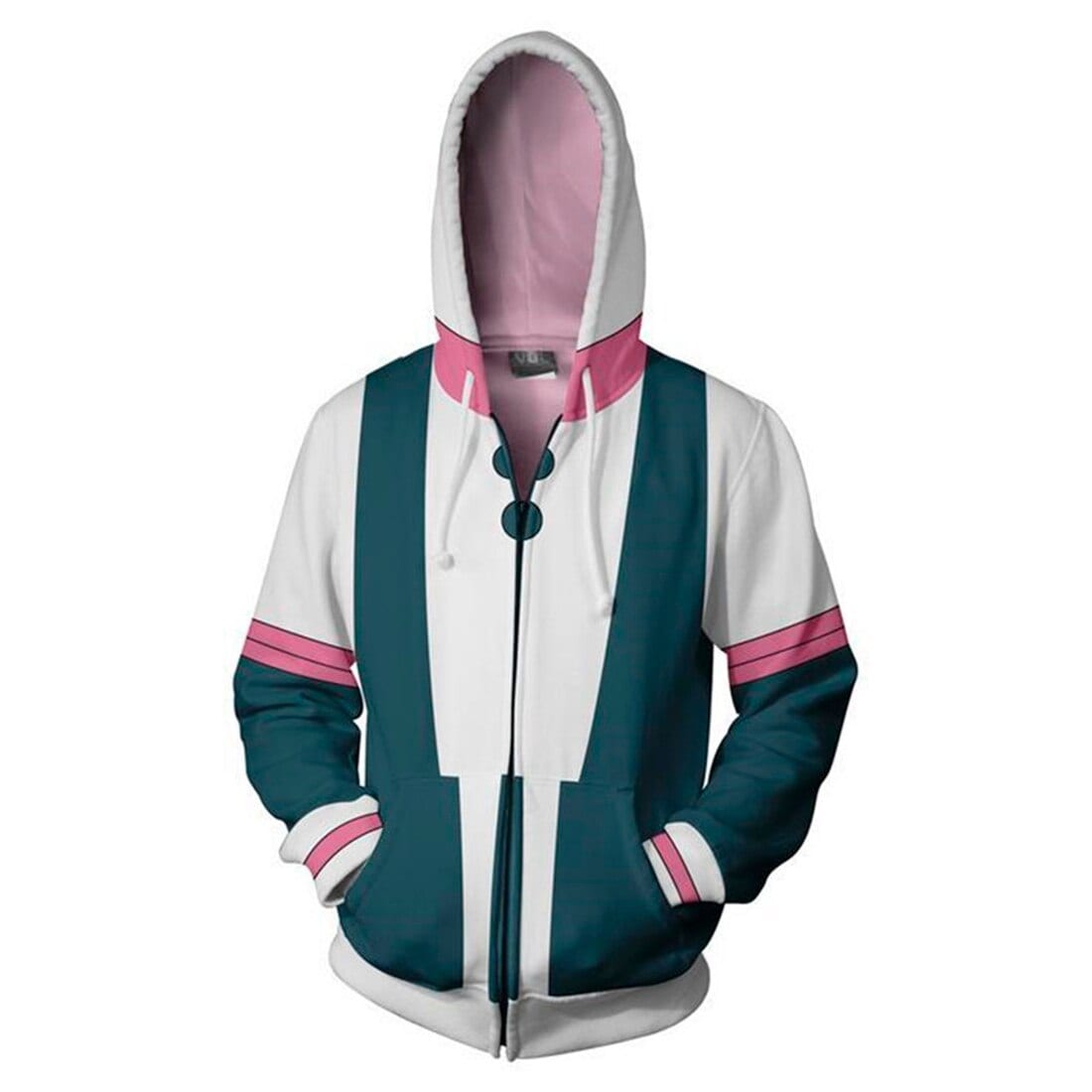 Sudadera con el traje de Ochako de My Hero Academia Sudadera con el traje de Ochako de My Hero Academia