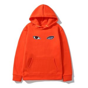 Sudadera Naruto Rinnegan Mangekyou Sharingan Naranja