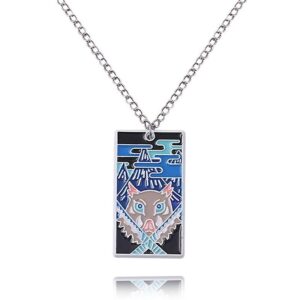 Collar Demon Slayer Logo Hashibira Inosuke
