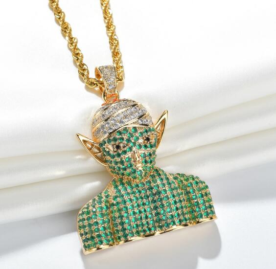Dragon Ball Z Satan Pequeño Corazón Collar Oro Dragon Ball Z Satan Pequeño Corazón Collar Oro