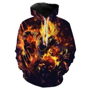 Dragon Ball Z Goku Super Saiyan 2 Sudadera