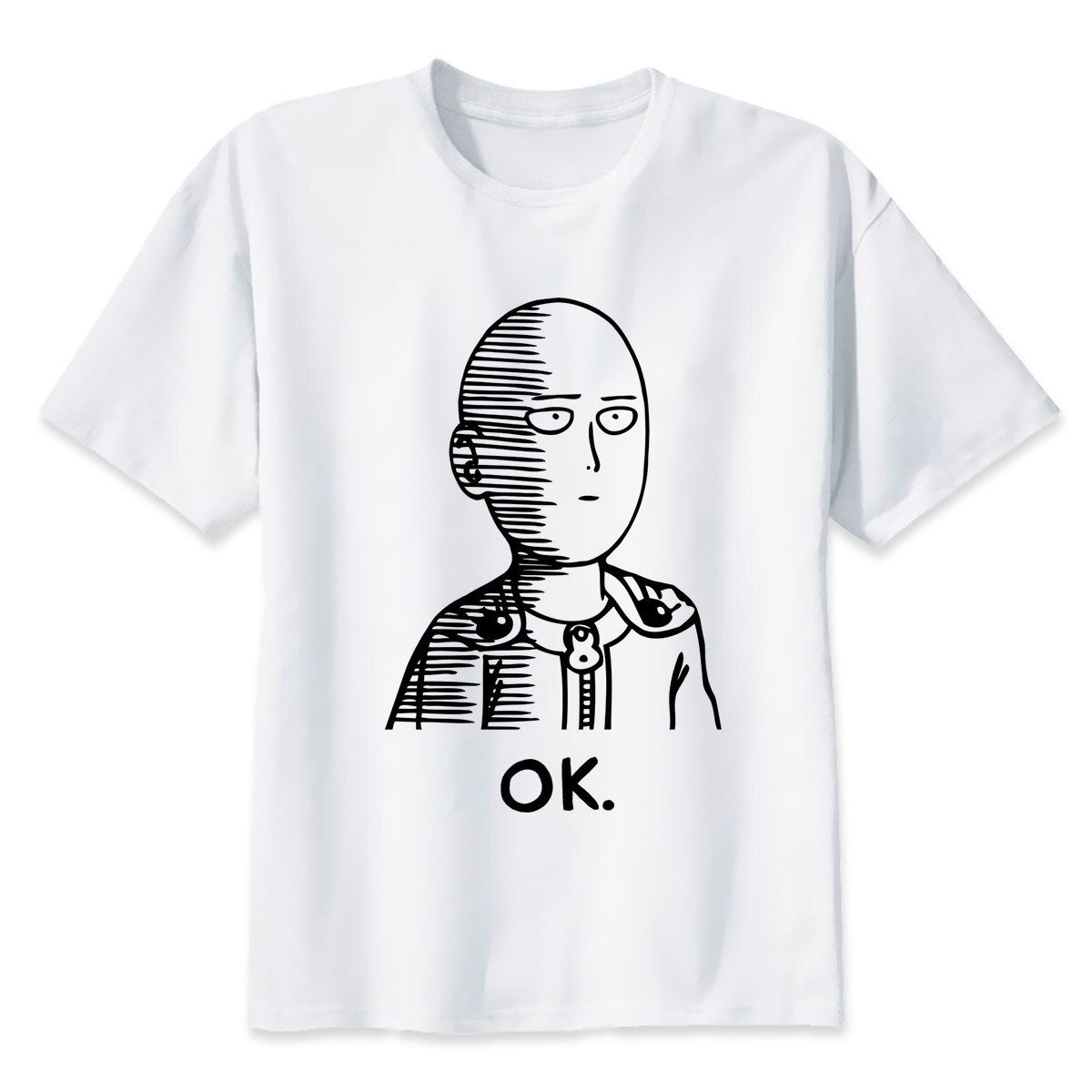 Camiseta One Punch Man OK Camiseta One Punch Man OK