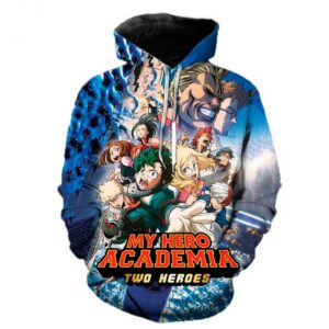 Sudadera My Hero Academia Two Heroes