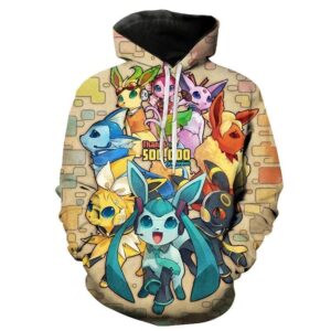 Sudadera Pokémon Todas las Evoluciones Sudadera