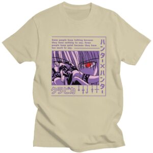 Camiseta Hunter X Hunter Kurapika Beige