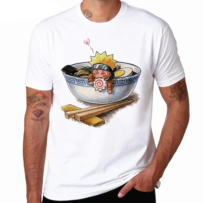 Naruto Ramen Bowl Camiseta Naruto Ramen Bowl Camiseta