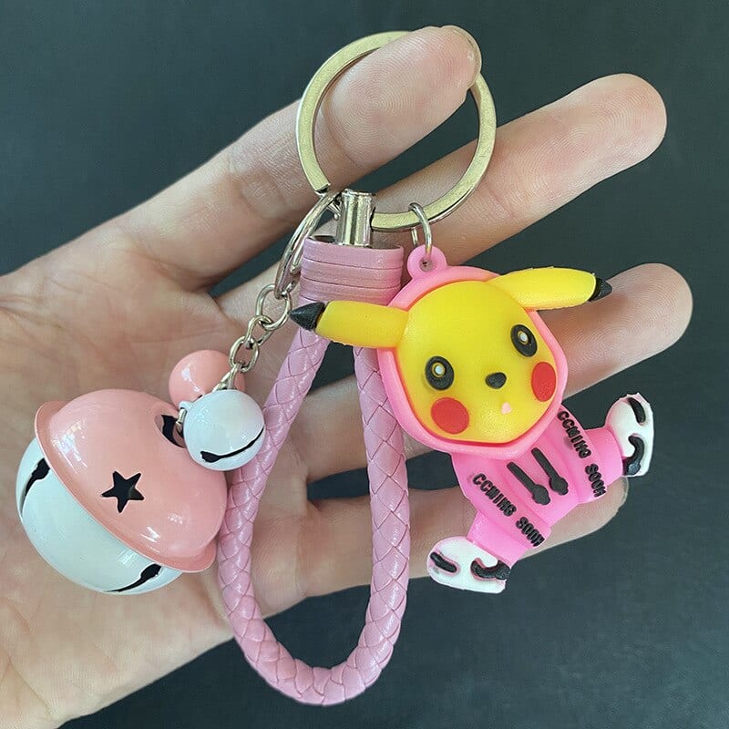Pokémon Pikachu Campana Llavero Rosa Pokémon Pikachu Campana Llavero Rosa