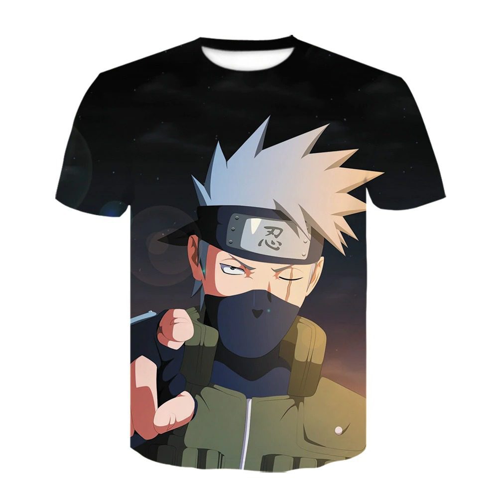 Camiseta Naruto Kakashi Hatake Camiseta Naruto Kakashi Hatake