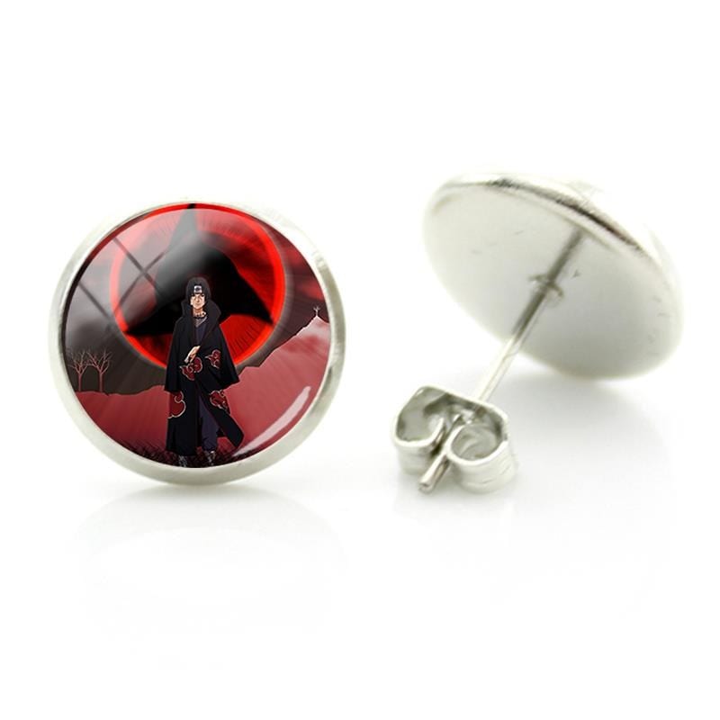 Naruto Itachi Uchiwa Pendiente Naruto Itachi Uchiwa Pendiente