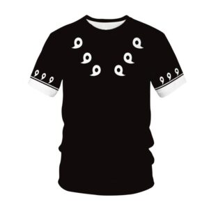 Naruto Negro Camiseta