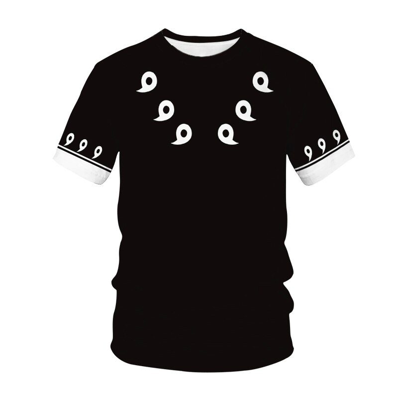 Naruto Negro Camiseta Naruto Negro Camiseta