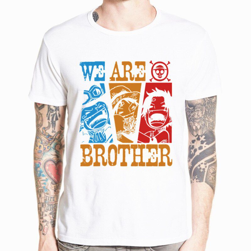 Camiseta One Piece We Are Brother Camiseta One Piece We Are Brother