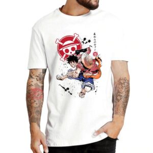 Camiseta One Piece Luffy Attack