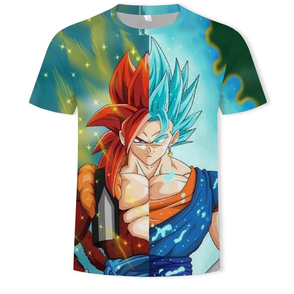 Camiseta Dragon Ball Gogeta x Vegeto Camiseta Dragon Ball Gogeta x Vegeto