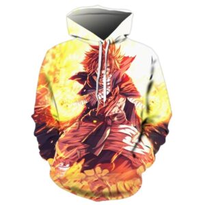 Sudadera Fairy Tail Natsu Power