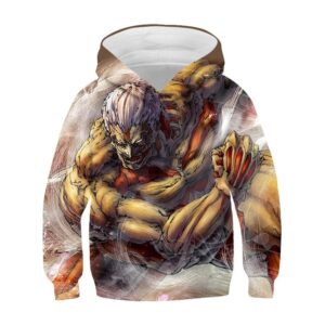 Ataque a los titanes Sudadera Titán Acorazado