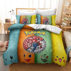 Funda Nórdica Pokémon Starter Rojo