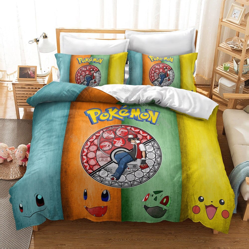 Funda Nórdica Pokémon Starter Rojo Funda Nórdica Pokémon Starter Rojo