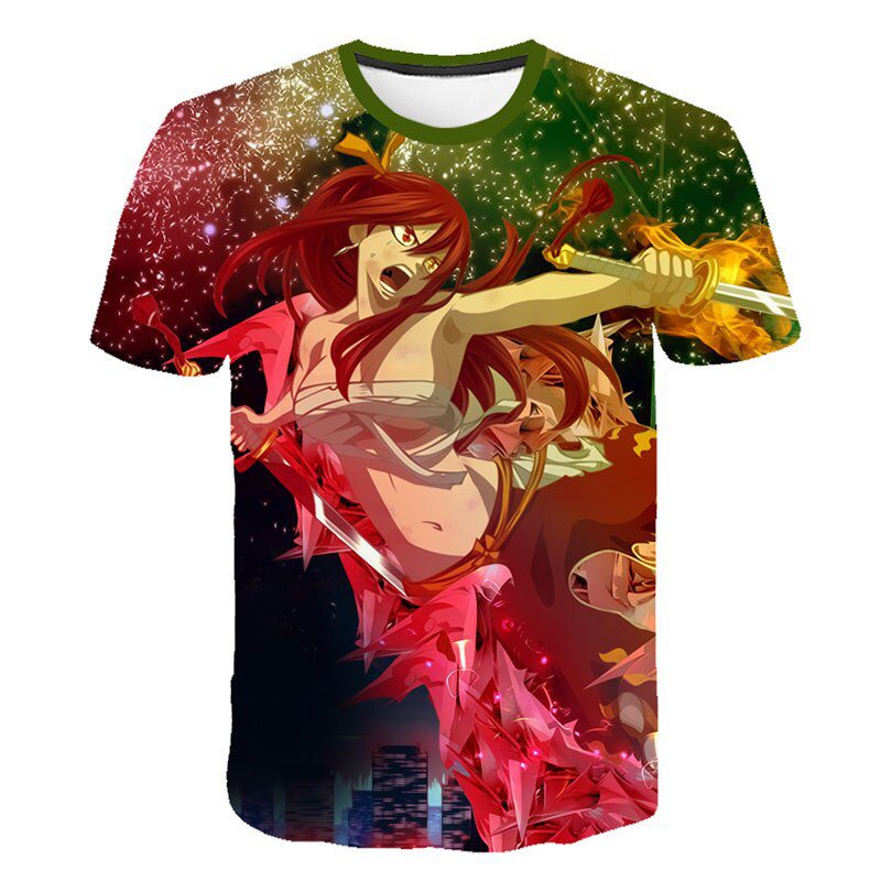 Camiseta Fairy Tail Fairy Queen Camiseta Fairy Tail Fairy Queen