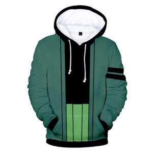 Sudadera One Piece de la Sudadera de Zoro