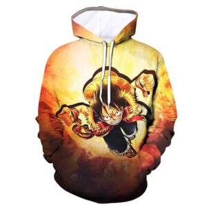 Sudadera One Piece Monkī Dī Rufi