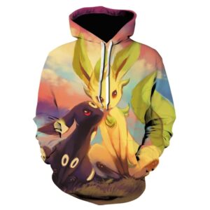 Sudadera Pokémon Noctali y Phyllali