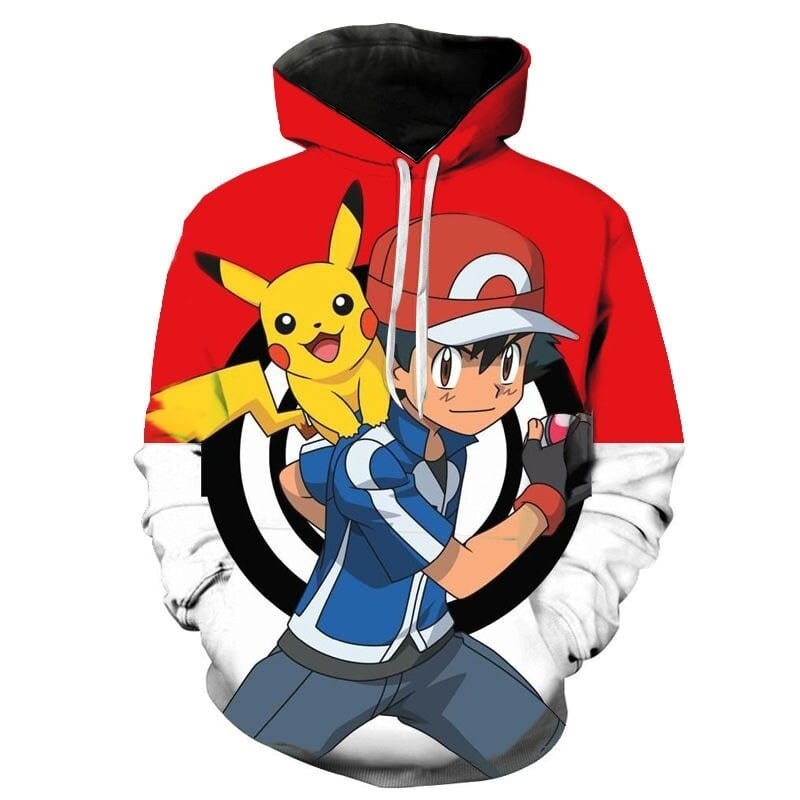Sudadera Pokémon Sasha y Pikachu Sudadera Pokémon Sasha y Pikachu
