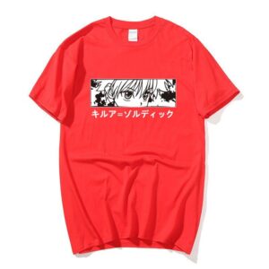 Camiseta Hunter X Hunter Kirua Roja