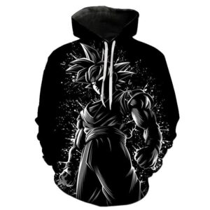 Dragon Ball Z Goku Negro Sudadera