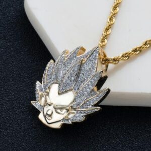 Collar Dragon Ball Z Vegeta Oro