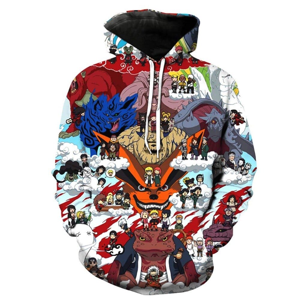 Sudadera Naruto Bijû Sudadera Naruto Bijû