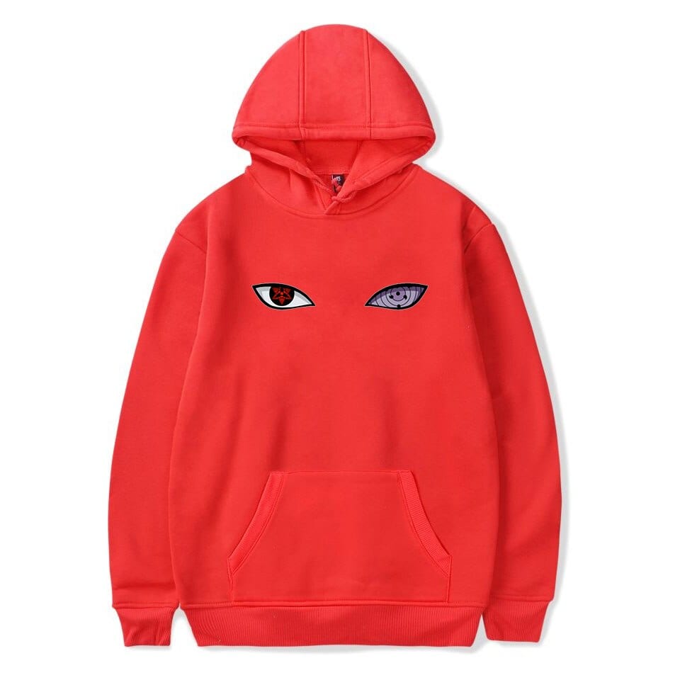 Sudadera Naruto Rinnegan Mangekyou Sharingan Rojo Sudadera Naruto Rinnegan Mangekyou Sharingan Rojo