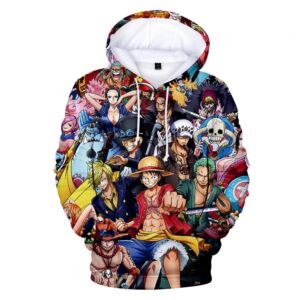 Sudadera con sombrero de paja One Piece