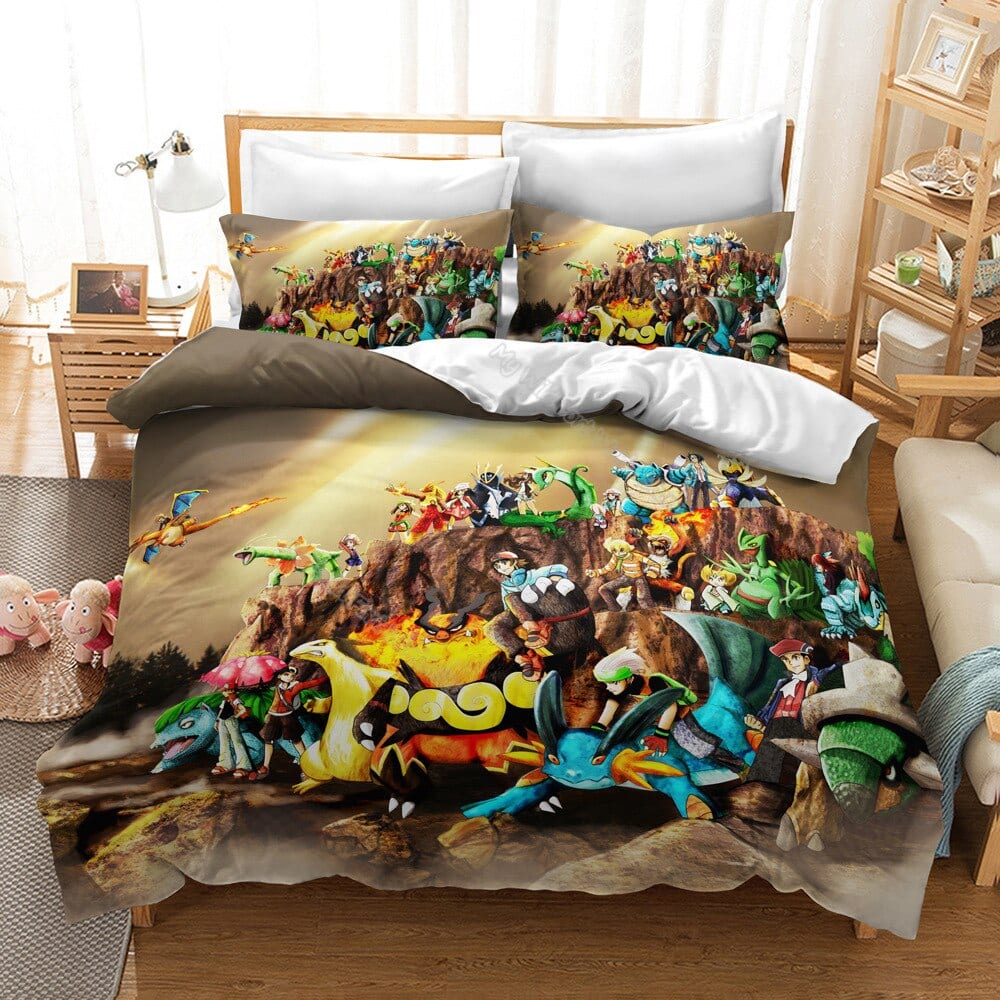 Funda Nórdica Pokémon All Starter Funda Nórdica Pokémon All Starter