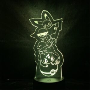 Pokémon Starter Lámpara Roja