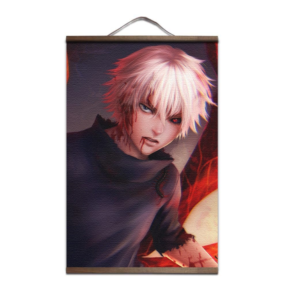 Póster Tokyo Ghoul Kaneki White Hair Póster Tokyo Ghoul Kaneki White Hair