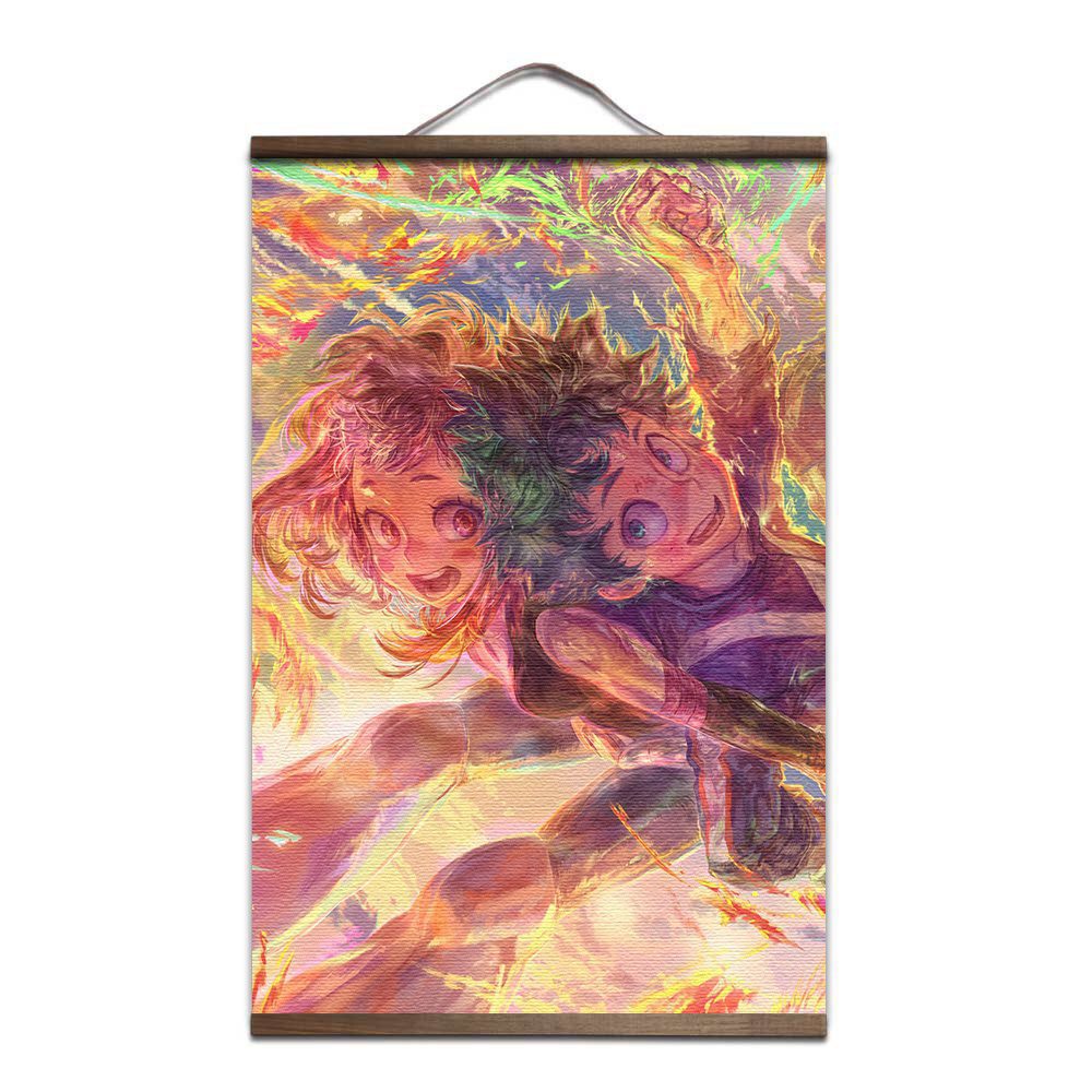 Póster de My Hero Academia Izuku x Ochako Póster de My Hero Academia Izuku x Ochako