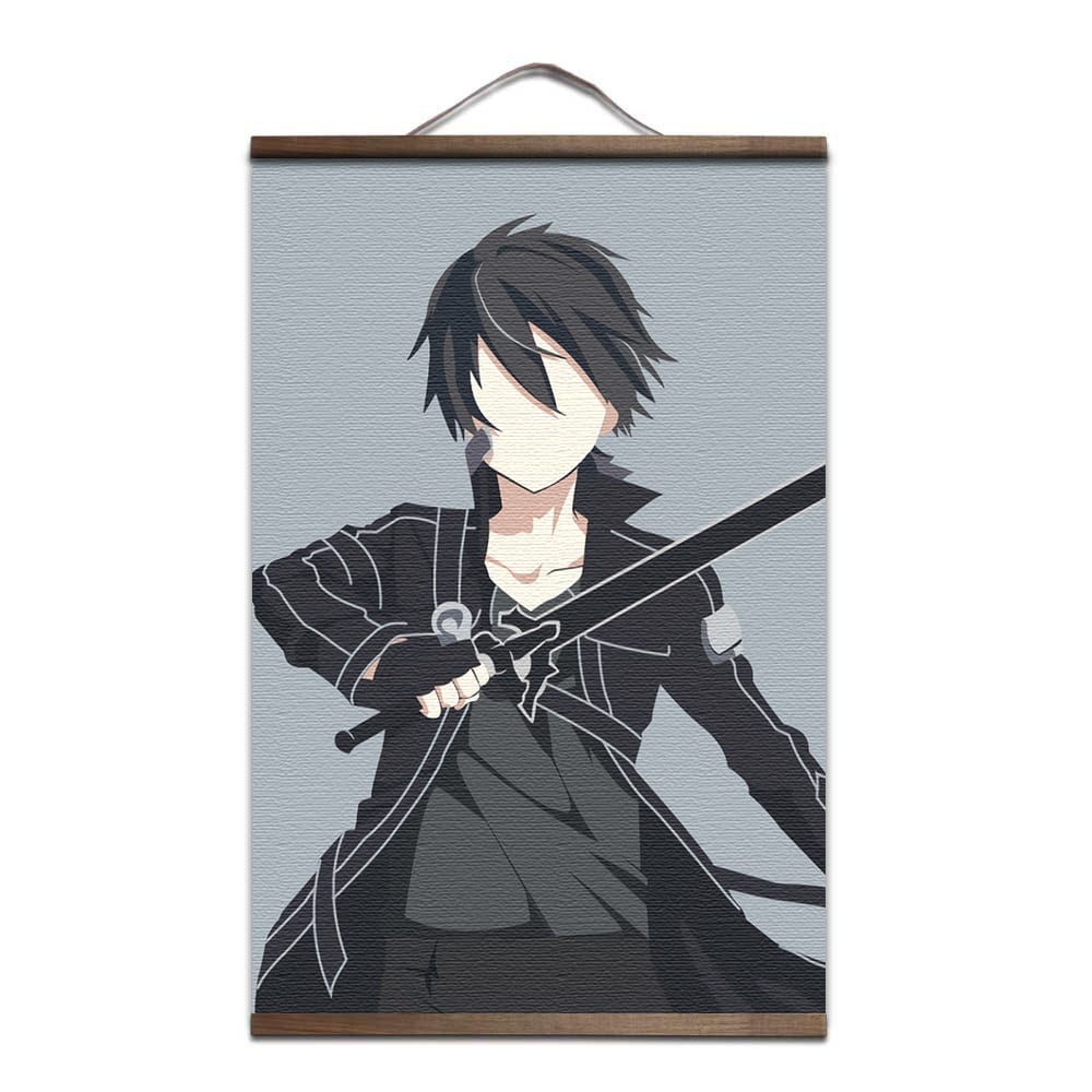 Póster Sword Art Online Kirito Artwork Póster Sword Art Online Kirito Artwork