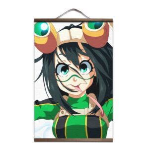 Póster de My Hero Academia Tsuyu Asui